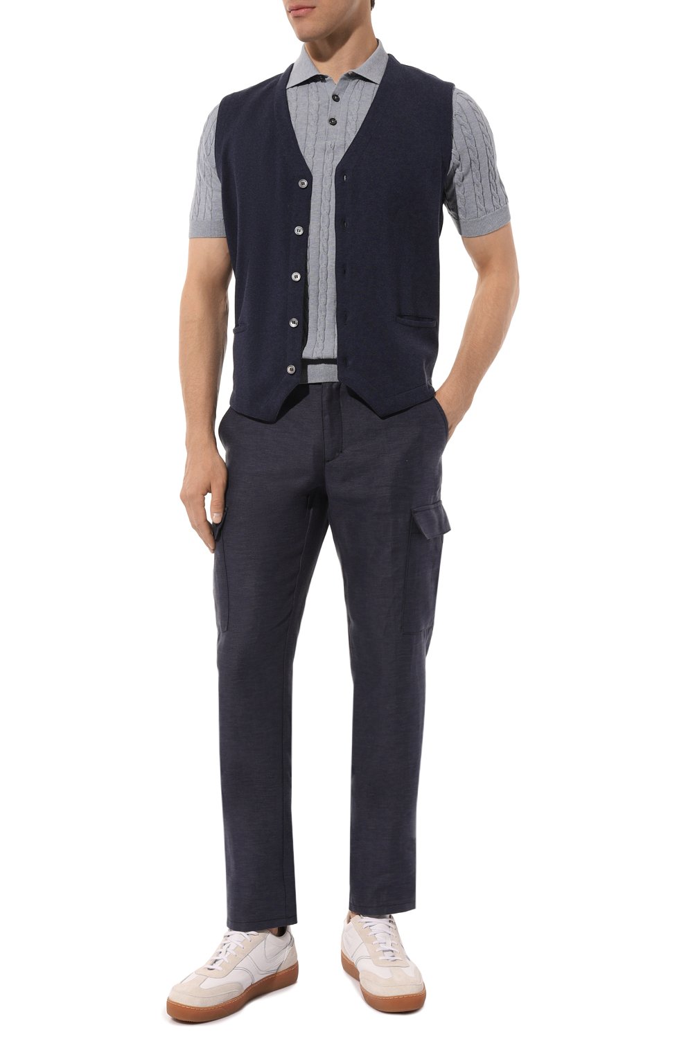 Хлопковый жилет GRAN SASSO, арт. 57171/20662, фото 2