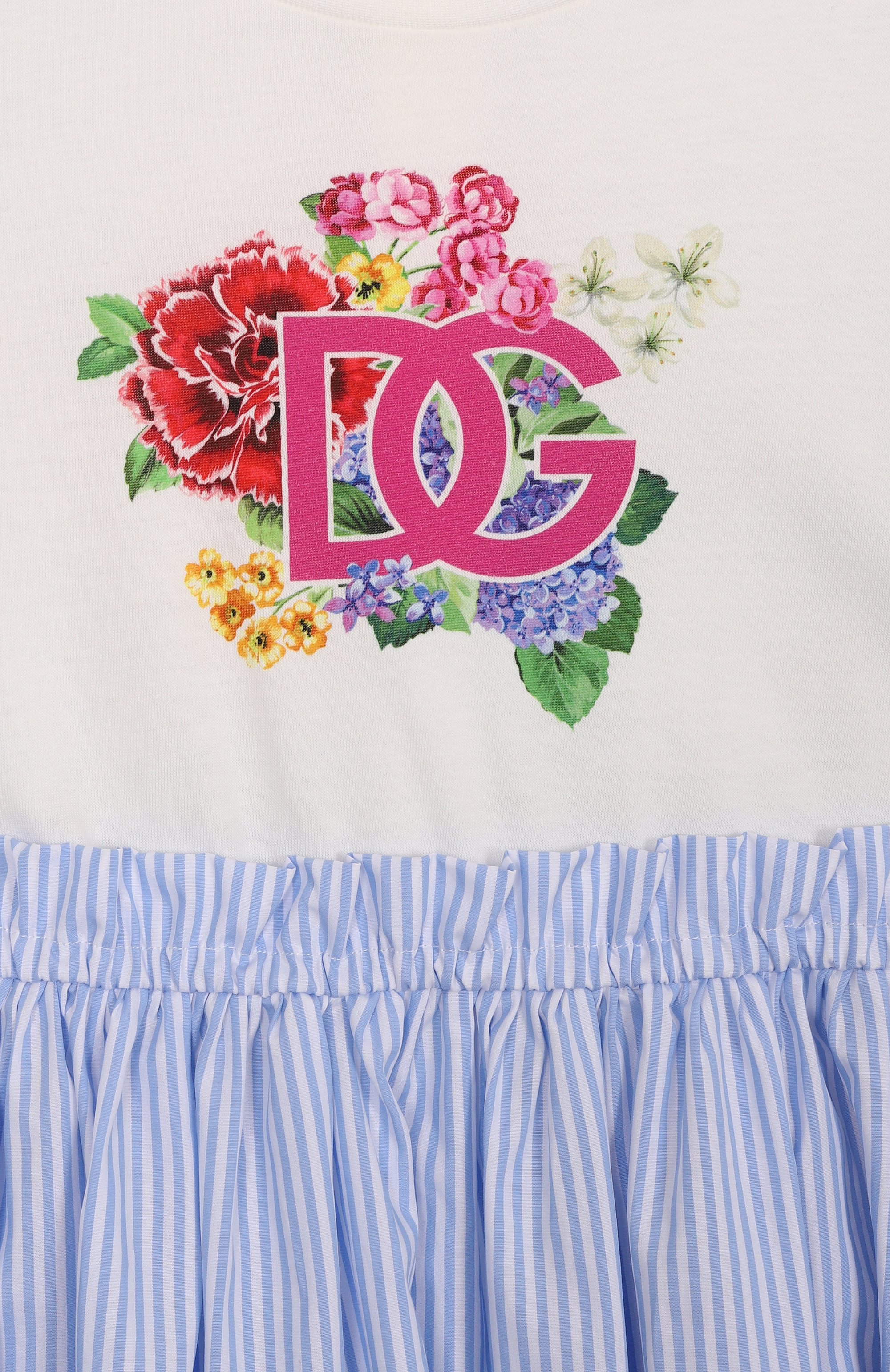 Хлопковое платье DOLCE & GABBANA, арт. L5JD9W/G707X/8-14, фото 3