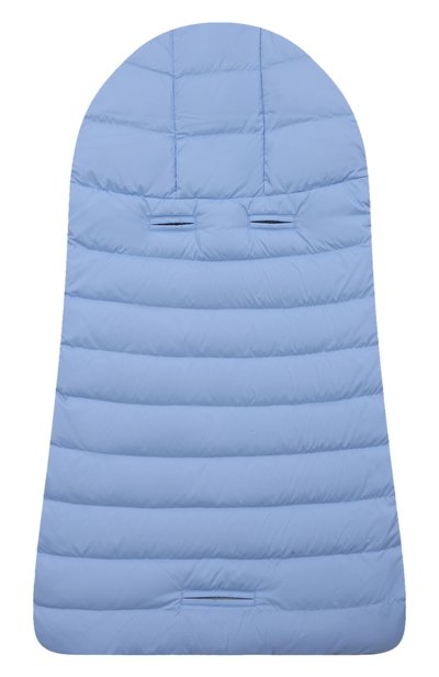 Пуховый конверт MONCLER голубого цвета по цене 46200 руб., арт. H1-951-1E000-01-53333, фото 2 Пуховый конверт MONCLER, арт. H1-951-1E000-01-53333, фото 2