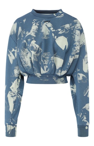 Женский хлопковый свитшот OFF-WHITE, арт. 0WBA053F19F30052B701