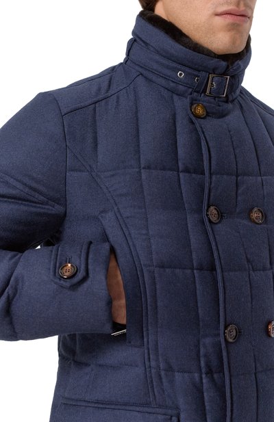 Пуховик siro-l с отделкой из овчины MOORER, арт. SIR0/L, фото 5