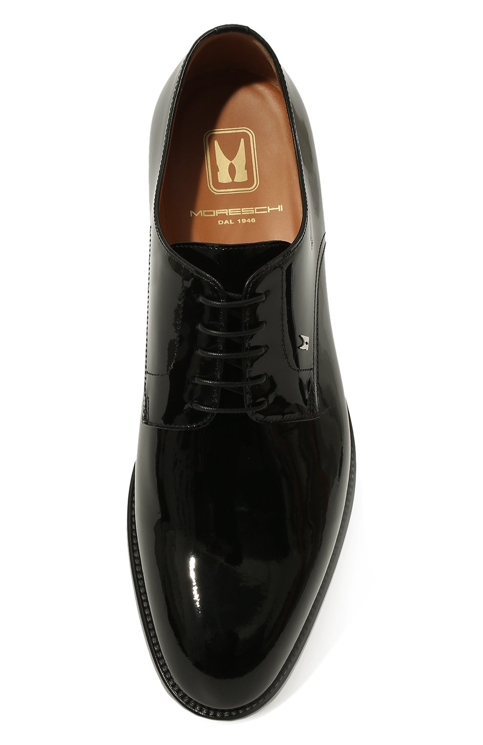 Кожаные дерби MORESCHI, арт. 44121/EM/SF0R.BS/NAT VERNICE, фото 6