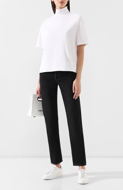 Хлопковая футболка ACNE STUDIOS, арт. AL0031, фото 2