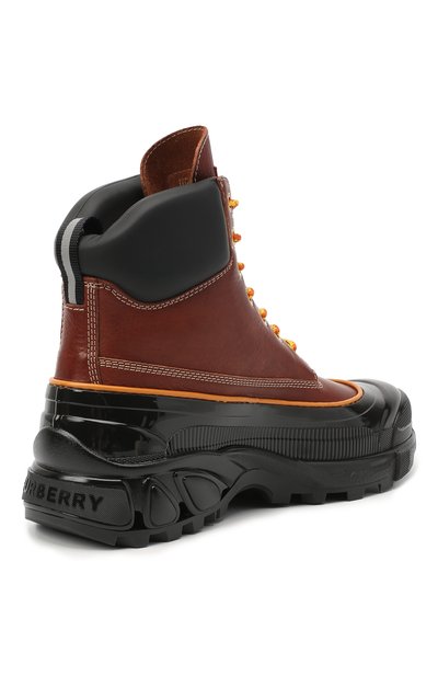 Кожаные ботинки BURBERRY, арт. 8031085, фото 4