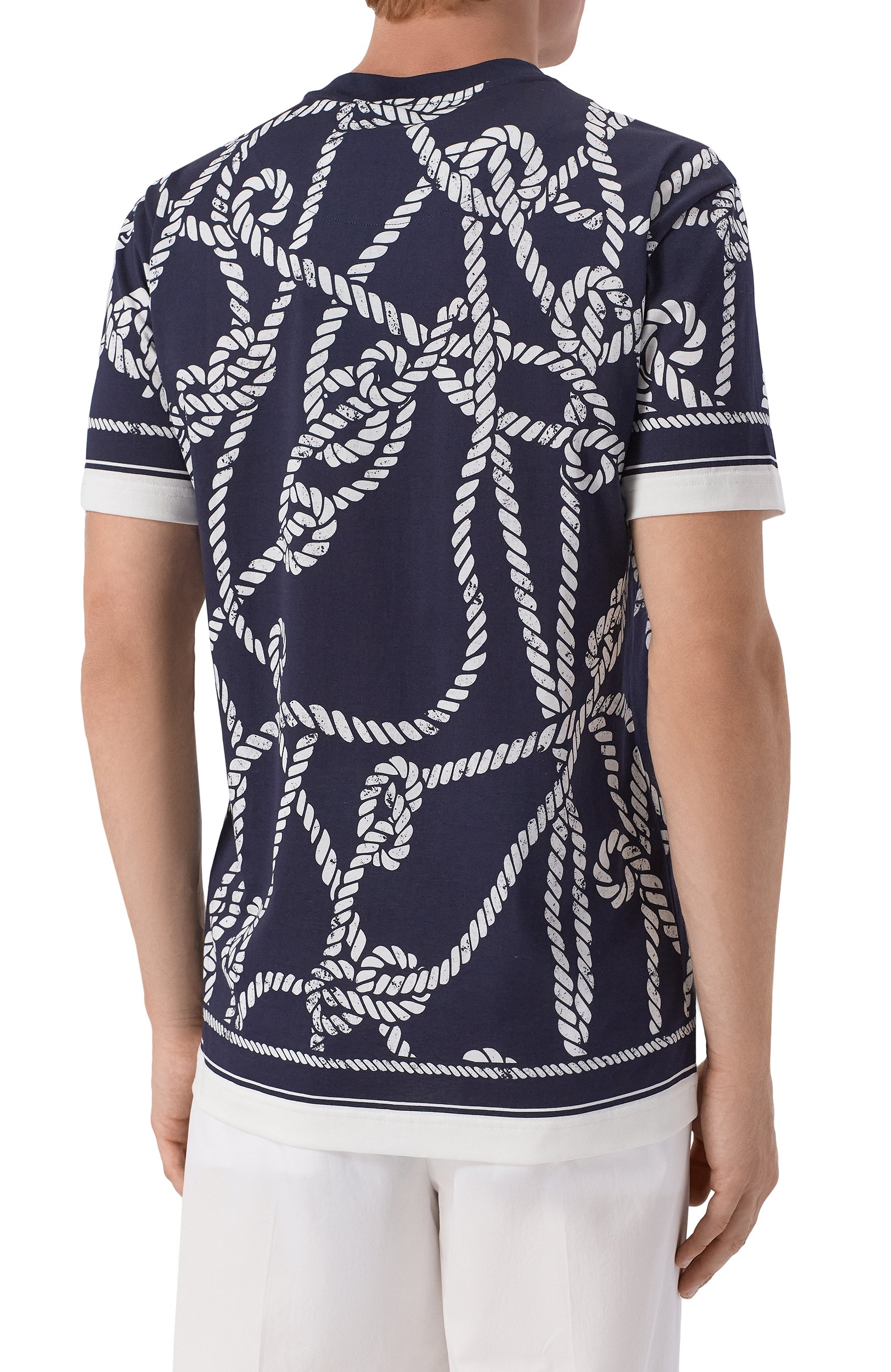 Хлопковая футболка DOLCE & GABBANA, арт. G8RN8T/II7L5, фото 4