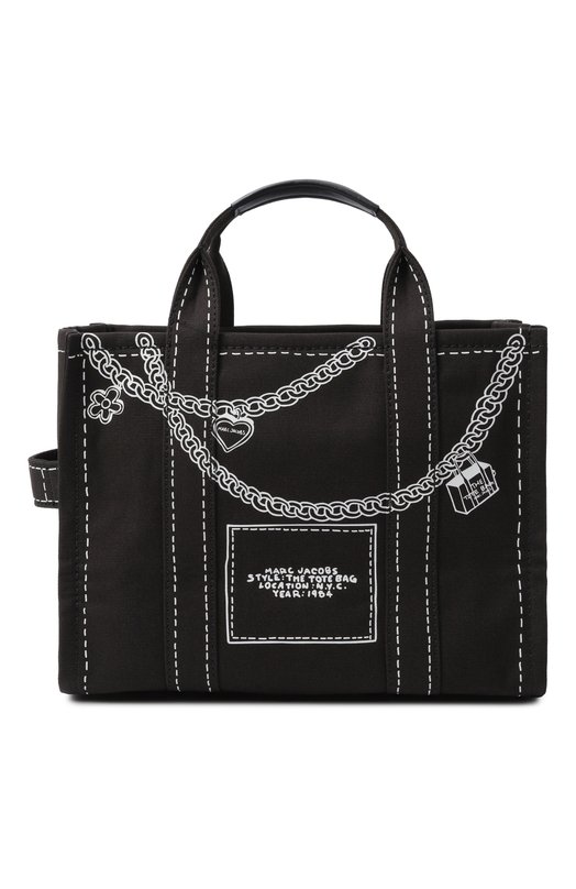 Сумка The Tote Bag medium MARC JACOBS (THE) 2F5HTT033H02 Чёрный  2F5HTT033H02 Фото 6
