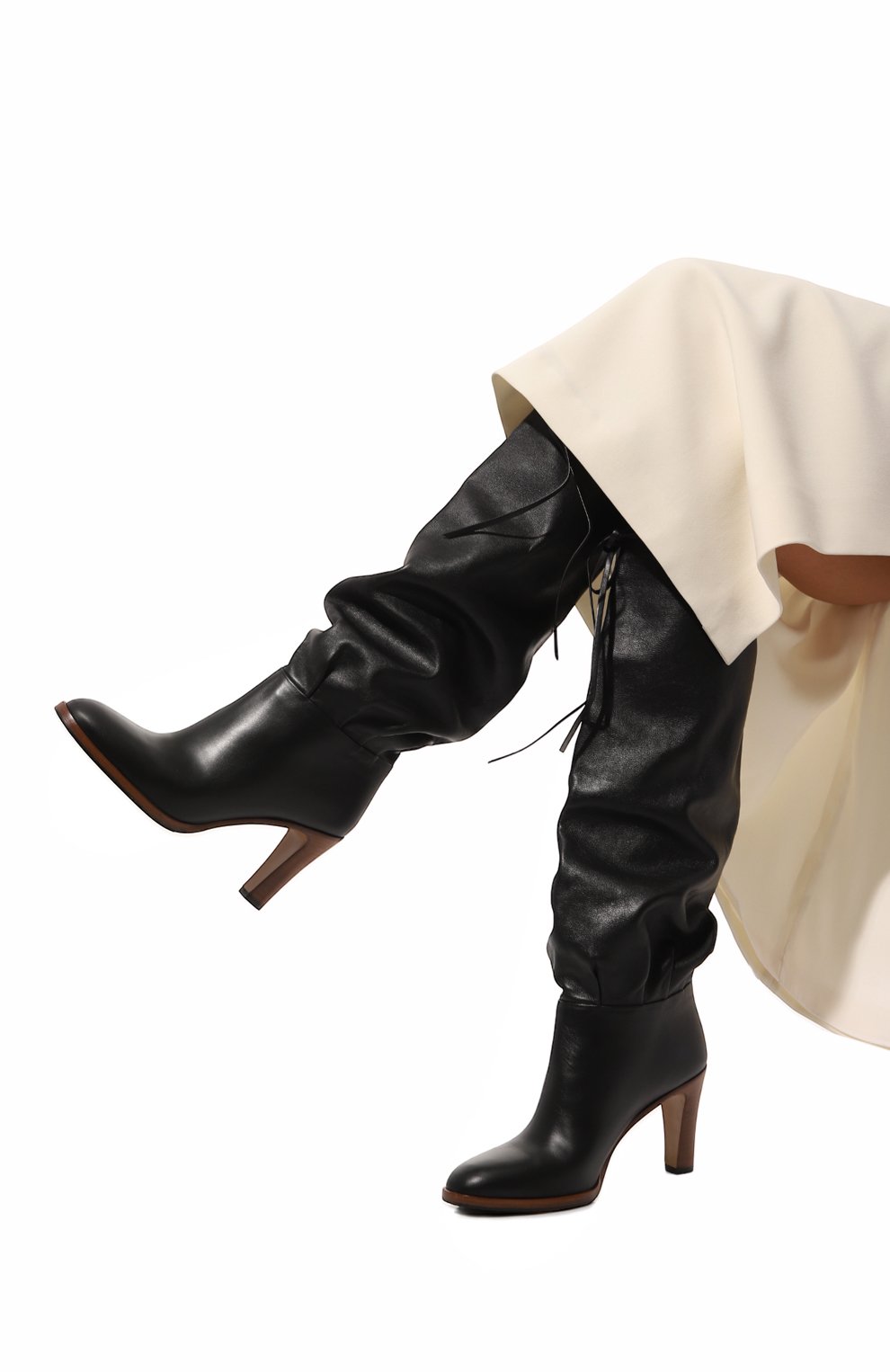 Кожаные сапоги GUCCI, арт. 549680 0QH00, фото 3