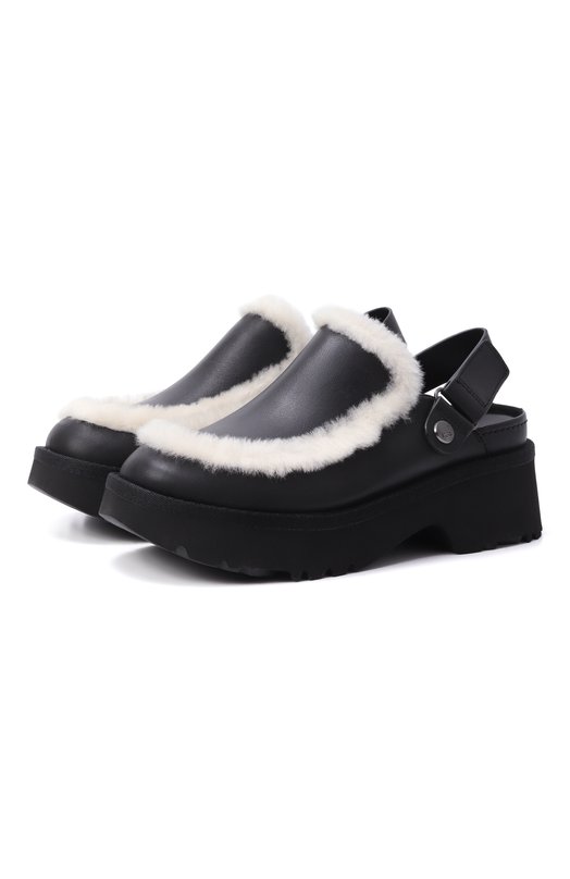Кожаные сабо Esmee UGG 1171507 Чёрный 1171507