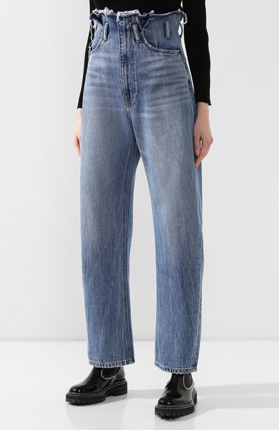 Джинсы ALEXANDER WANG синего цвета по цене 31000 руб., арт. 4DC2194508, фото 3 Джинсы ALEXANDER WANG, арт. 4DC2194508, фото 3