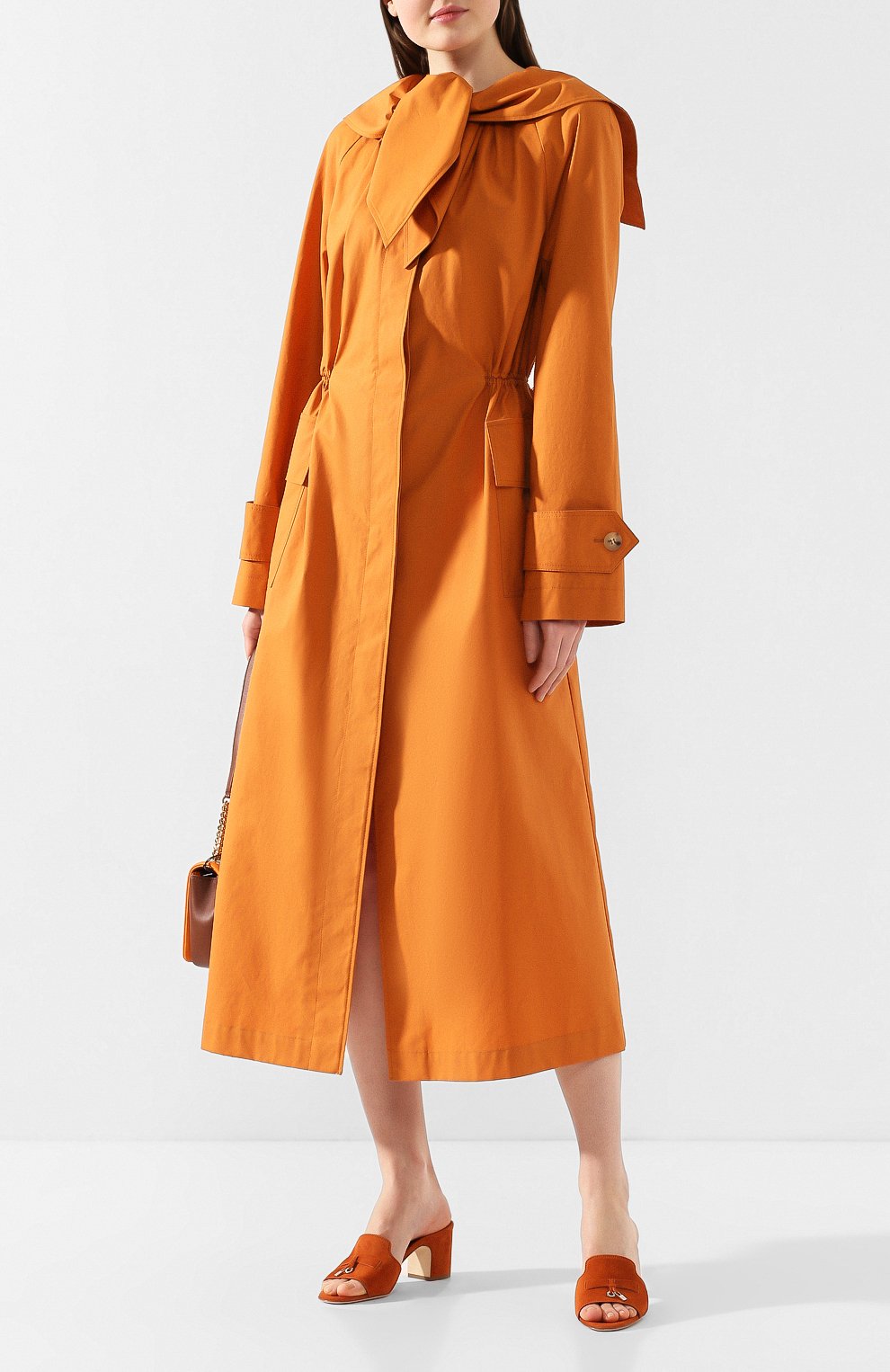 Замшевые мюли summer charms LORO PIANA, арт. FAI5579, фото 2