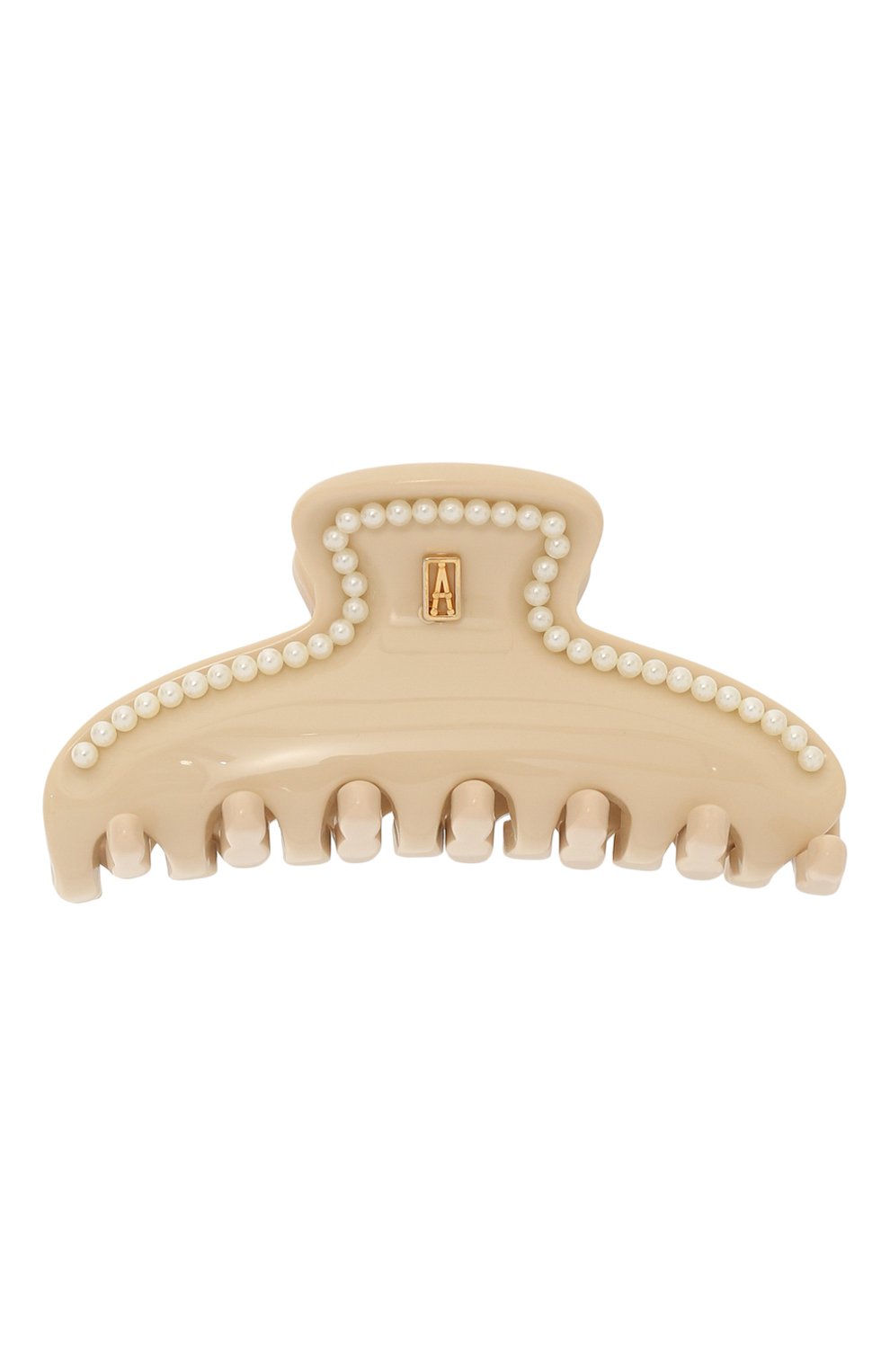 Заколка для волос ALEXANDRE DE PARIS кремового цвета по цене 21980 руб., арт. ACCS-17241-03 S, фото 1 Заколка для волос ALEXANDRE DE PARIS, арт. ACCS-17241-03 S, фото 1