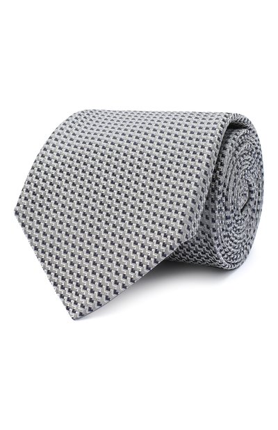 Мужской шелковый галстук CANALI, арт. 24/HJ02842