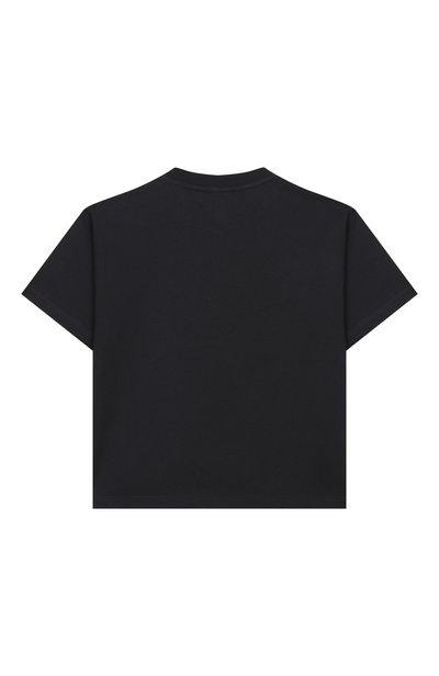 Хлопковая футболка EMPORIO ARMANI темно-синего цвета по цене 11200 руб., арт. EB001362/AF13715, фото 2 Хлопковая футболка EMPORIO ARMANI, арт. EB001362/AF13715, фото 2