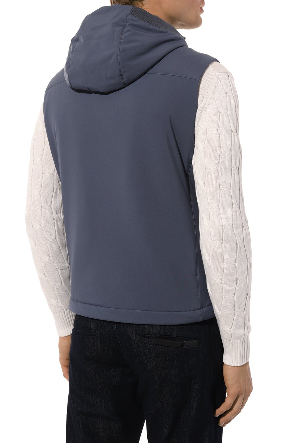 Утепленный жилет PAUL&SHARK синего цвета по цене 61550 руб., арт. 14312617, фото 4 Утепленный жилет PAUL&SHARK, арт. 14312617, фото 4