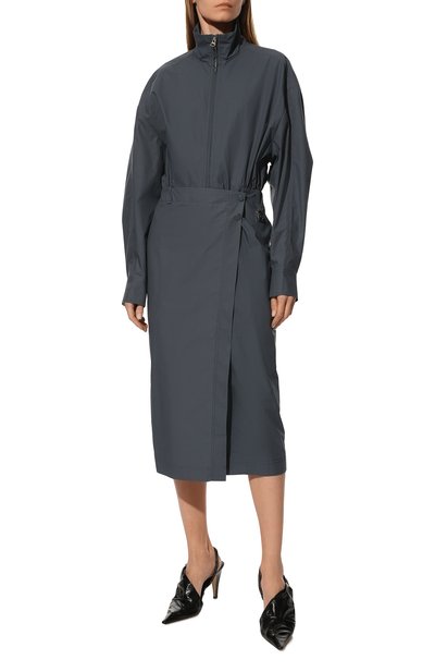 Хлопковое платье LOW CLASSIC, арт. L0W22PF_JS02BL, фото 3