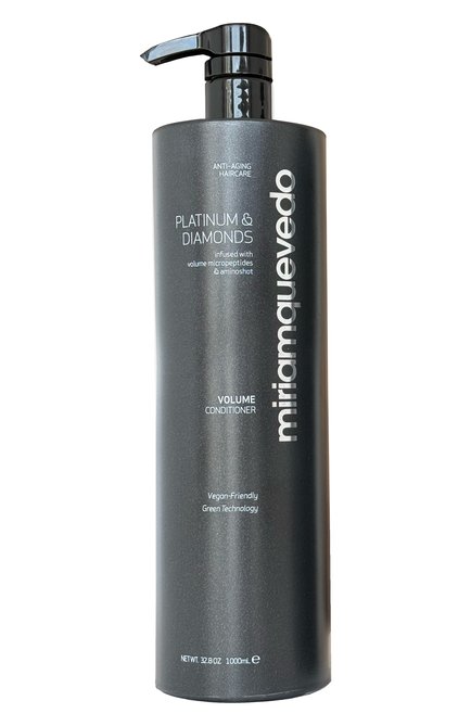 Женский бриллиантовый кондиционер-люкс с платиной для придания объема (1000ml) MIRIAMQUEVEDO, арт. 3140