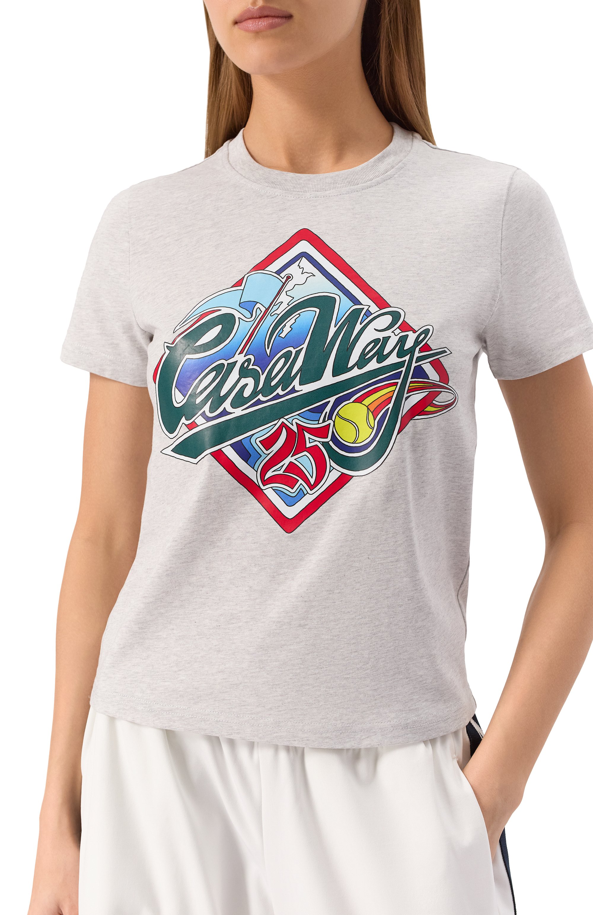 Хлопковая футболка CASABLANCA, арт. WS25-JTS-020-03, фото 5