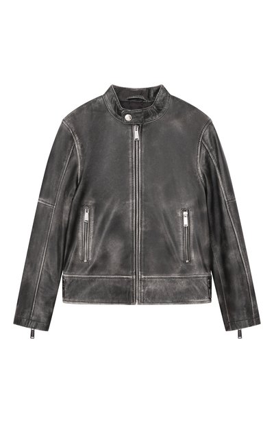 Кожаная куртка DSQUARED2, арт. DQ3047/D0AFA