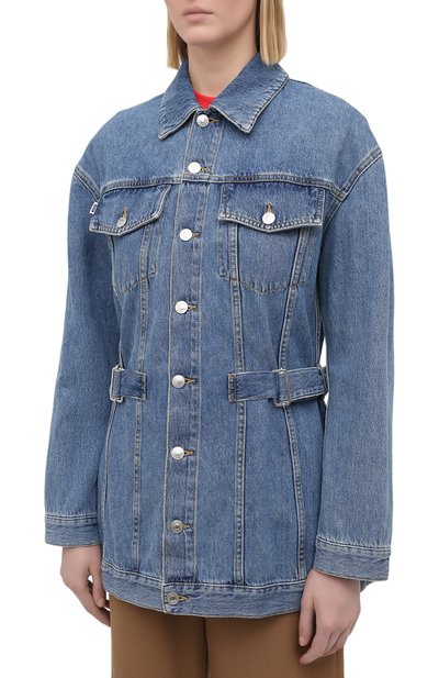 Джинсовая куртка MSGM, арт. 3041MDH45L 217280, фото 3