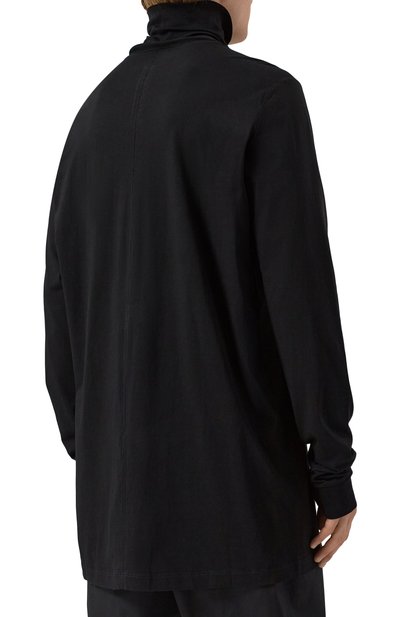 Хлопковая водолазка RICK OWENS, арт. RU02E1286/JA, фото 4
