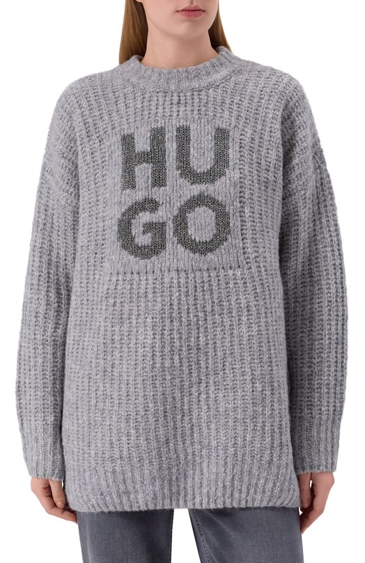 Свитер HUGO 50548245 Серый  50548245 Фото 3