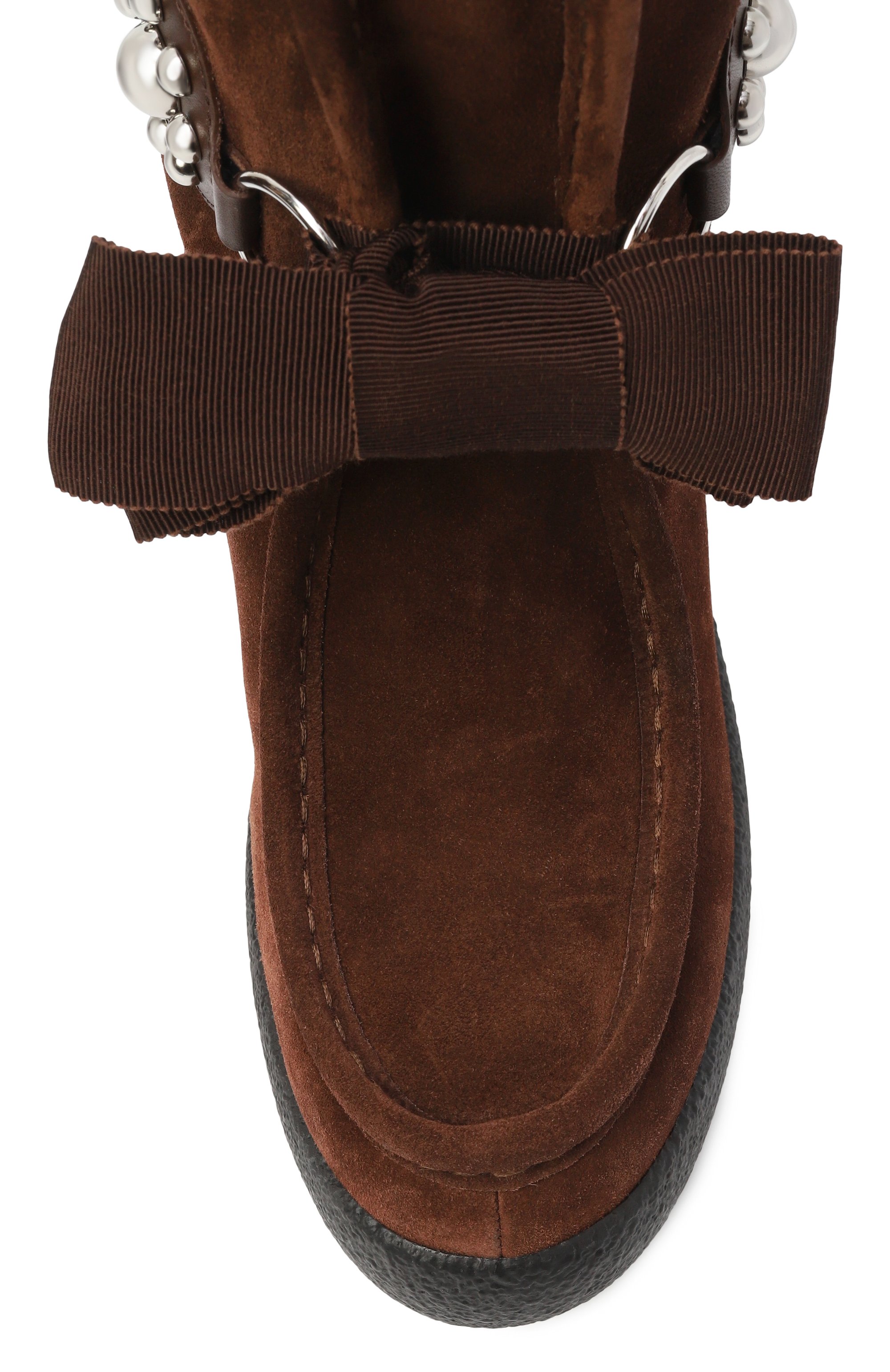 Замшевые полусапоги snowish VALENTINO, арт. 7W2S0MM7/JEG, фото 6