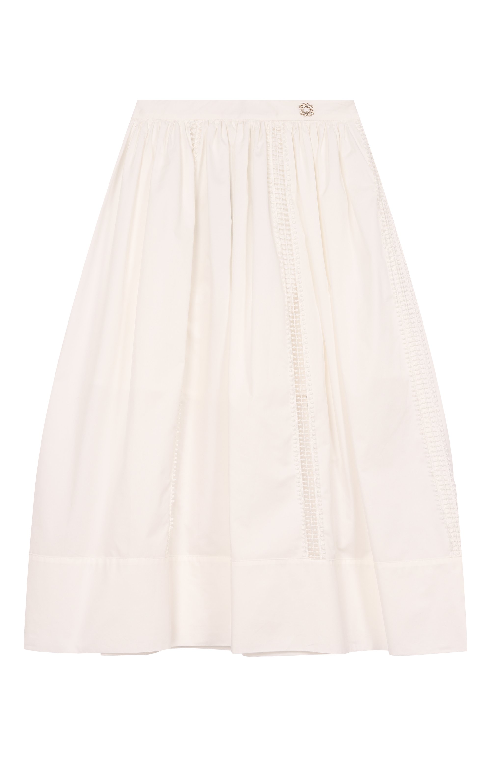 Хлопковая  юбка ELIE SAAB JUNIOR, арт. EFG0044 MX/TS0724_001, фото 1