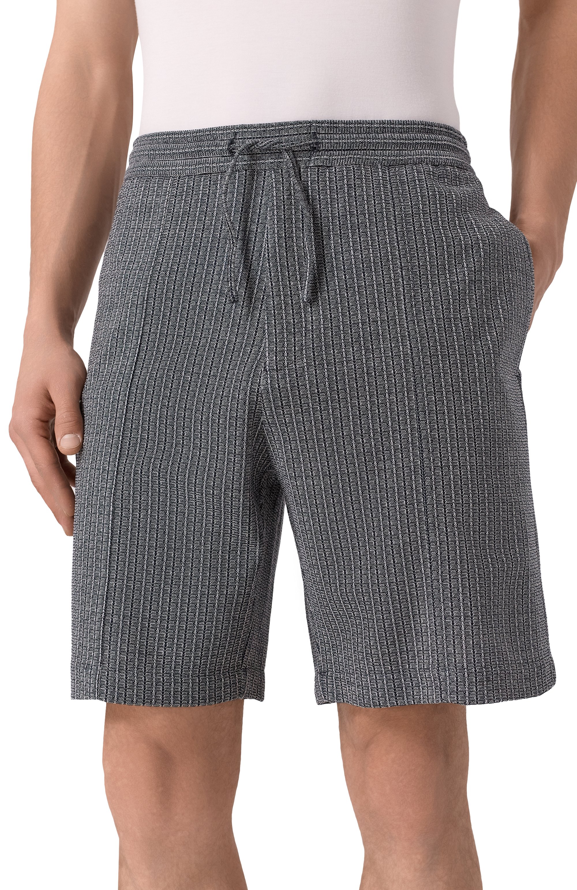 Хлопковые шорты EMPORIO ARMANI, арт. EM001904/AF15552, фото 3