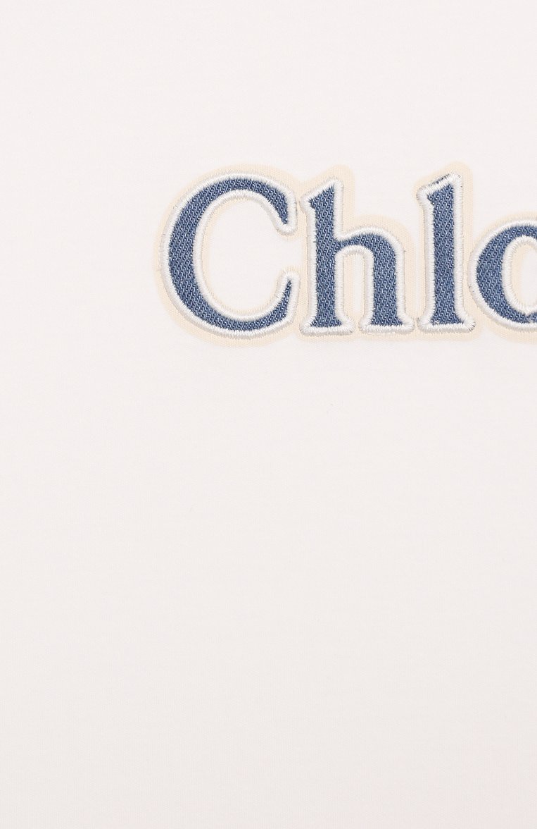Хлопковая футболка CHLOÉ, арт. C20387, фото 1