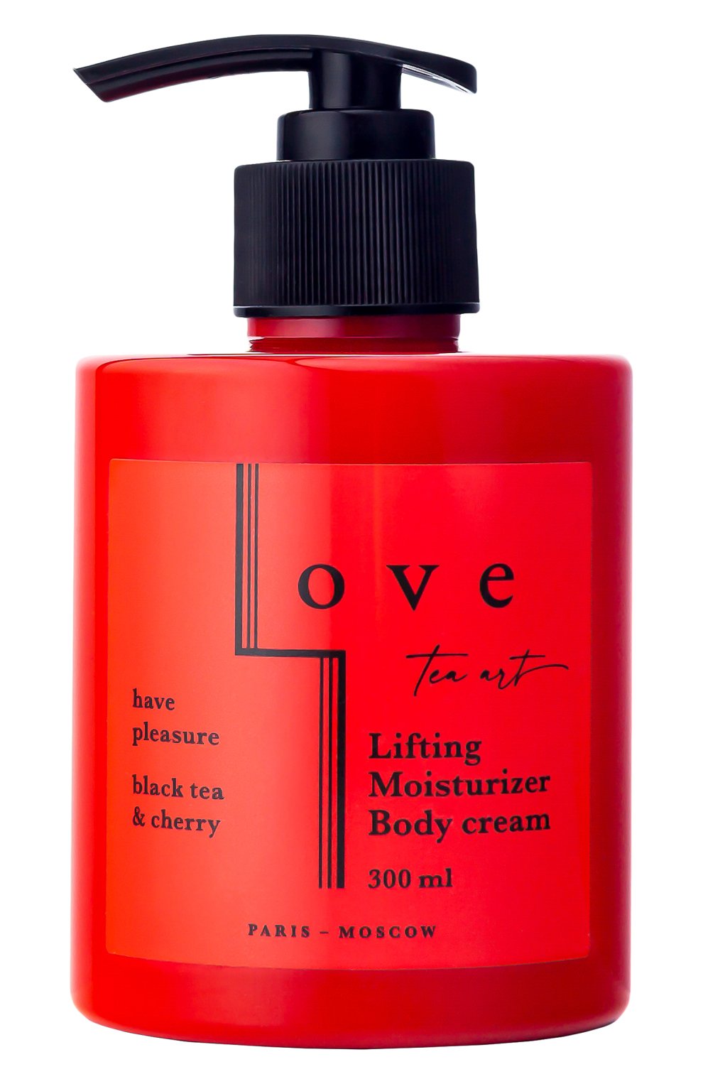 Крем лифтинг для тела черный чай и вишня (300ml) LOVE TEA ART, арт. 4603805890102, фото 1
