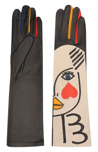 Кожаные перчатки AGNELLE, арт. L_AUTRE_M0I/S, фото 2