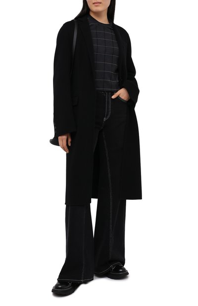 Хлопковая футболка BRUNELLO CUCINELLI черного цвета по цене 84900 руб., арт. M0T18BE100, фото 2 Хлопковая футболка BRUNELLO CUCINELLI, арт. M0T18BE100, фото 2