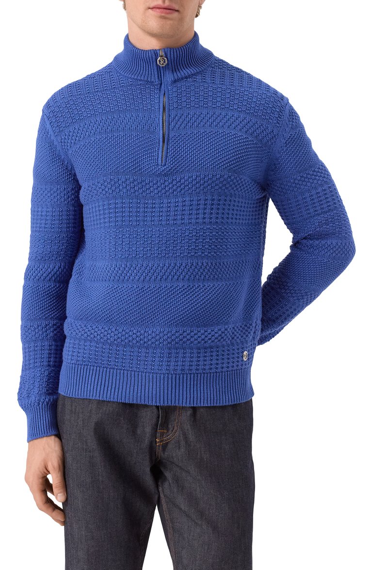 Джемпер из шелка и хлопка STEFANO RICCI, арт. K616408L01/F25114, фото 1