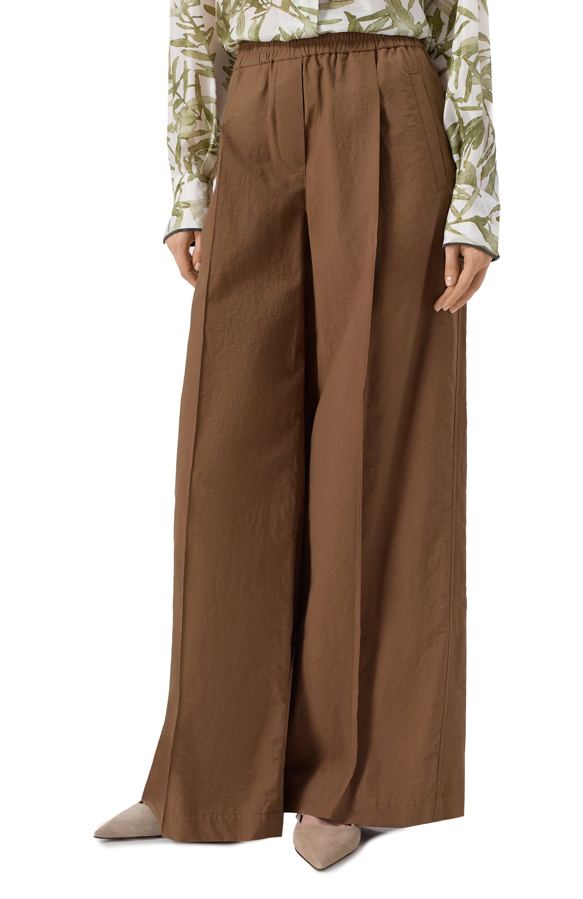 Хлопковые брюки BRUNELLO CUCINELLI, арт. ML140P8721, фото 3