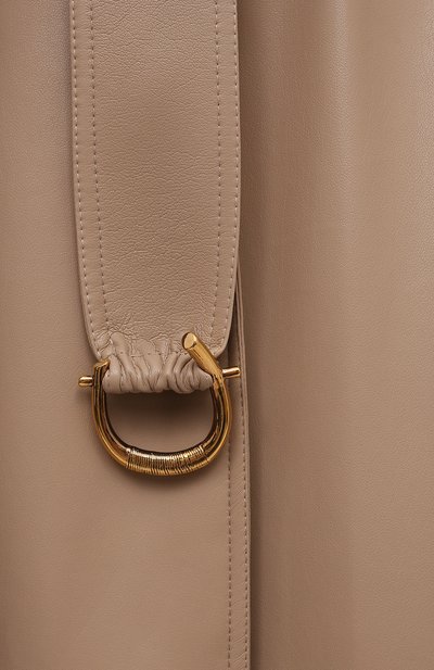 Плащ из экокожи NANUSHKA, арт. AMAL_SANDST0NE_VEGAN LEATHER, фото 5