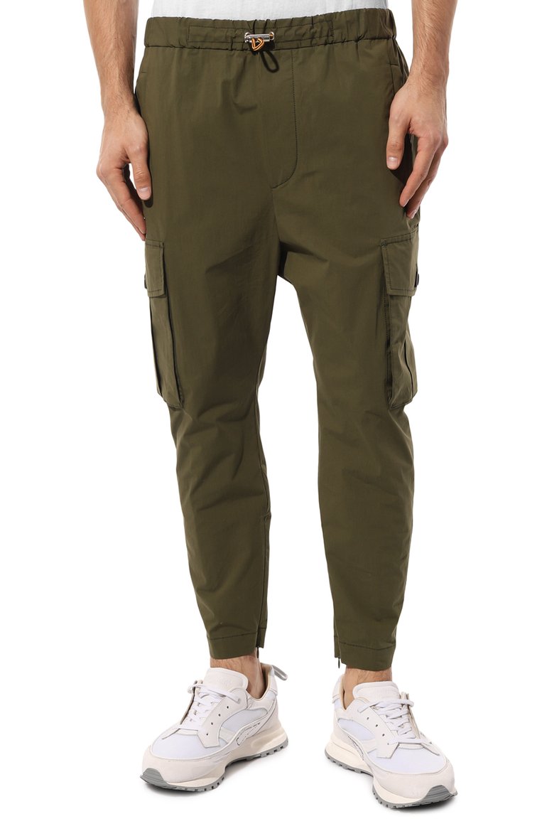 Хлопковые брюки-карго DSQUARED2, арт. S74KB0805/S53578, фото 1