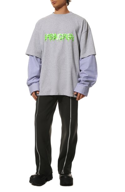 Хлопковый лонгслив BALENCIAGA, арт. 671401/TLVF1, фото 2