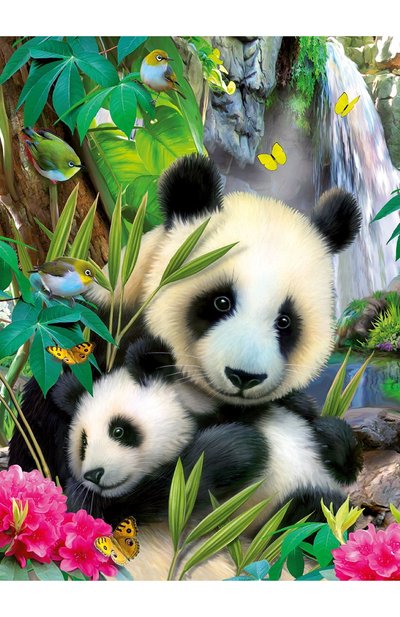 Пазл xxl панда 300 деталей RAVENSBURGER, арт. 13065, фото 1
