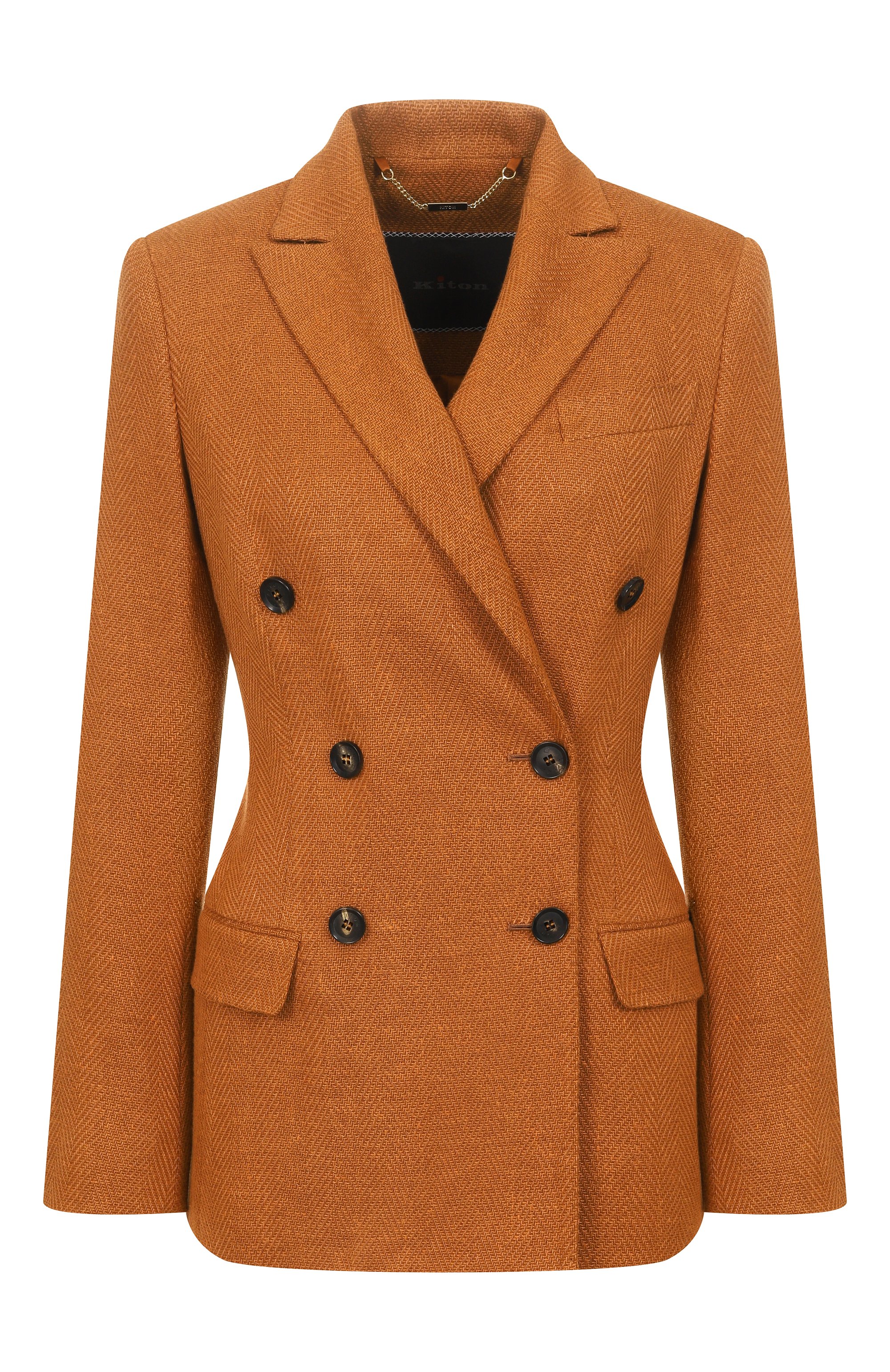 Жакет изо льна и шелка KITON, арт. D46523K0953E01, фото 1