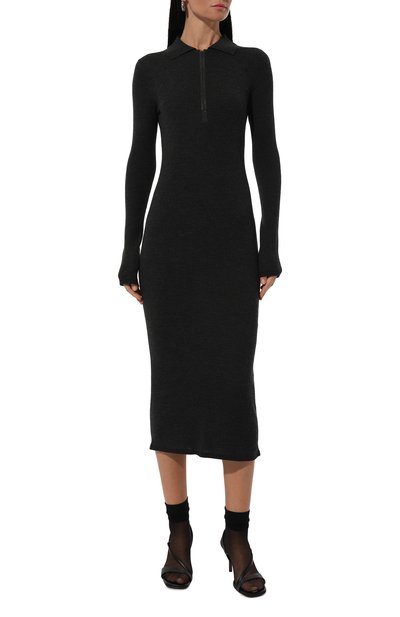 Платье из шерсти и кашемира BRUNELLO CUCINELLI, арт. M14817A95P, фото 3