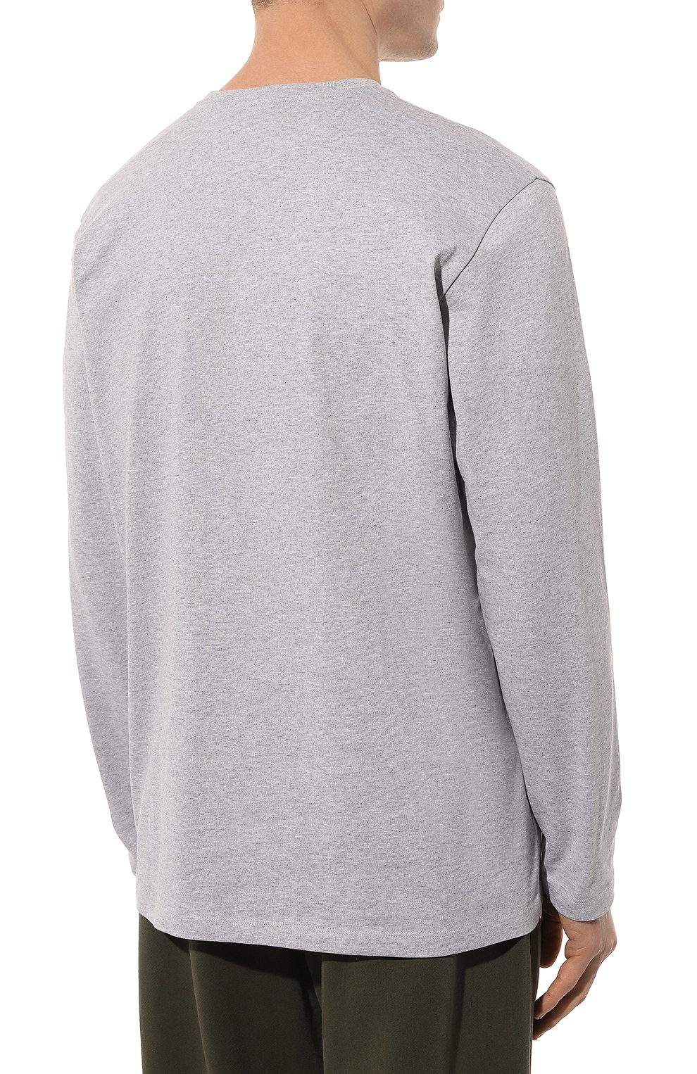 Хлопковый лонгслив PANGAIA, арт. SEAWEED FIBER LONG SLEEVE T, фото 8