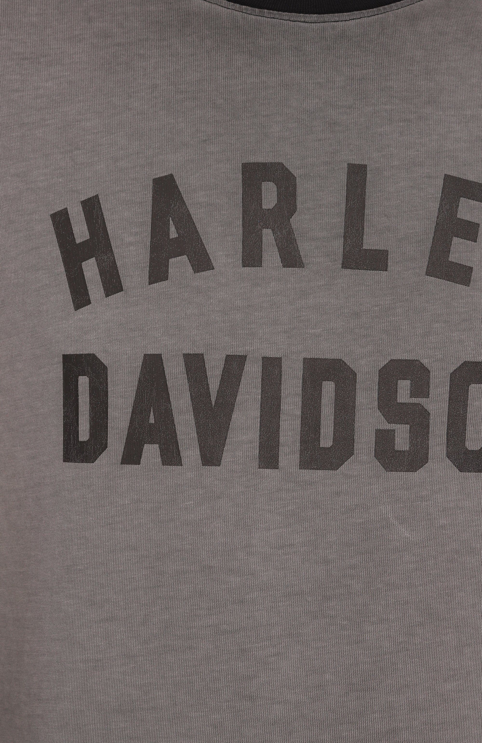 Хлопковый лонгслив HARLEY-DAVIDSON, арт. 99003-23VM, фото 6