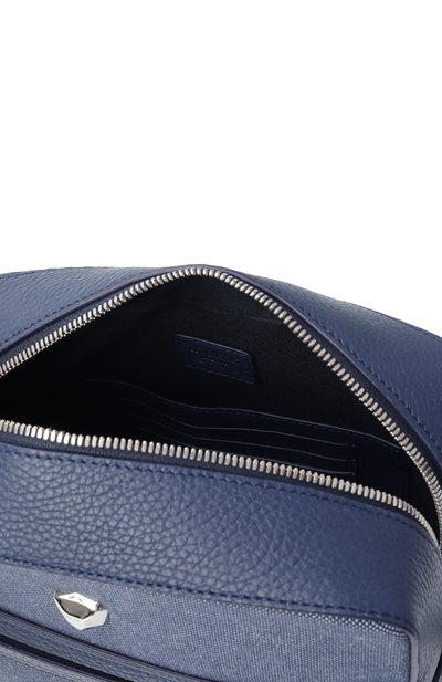 Сумка silvio medium RUBEUS MILANO, арт. CR0SSB0DY MEDIUM/CALFSKIN GRAN PRIX+CANVAS NAPAC0T, фото 5