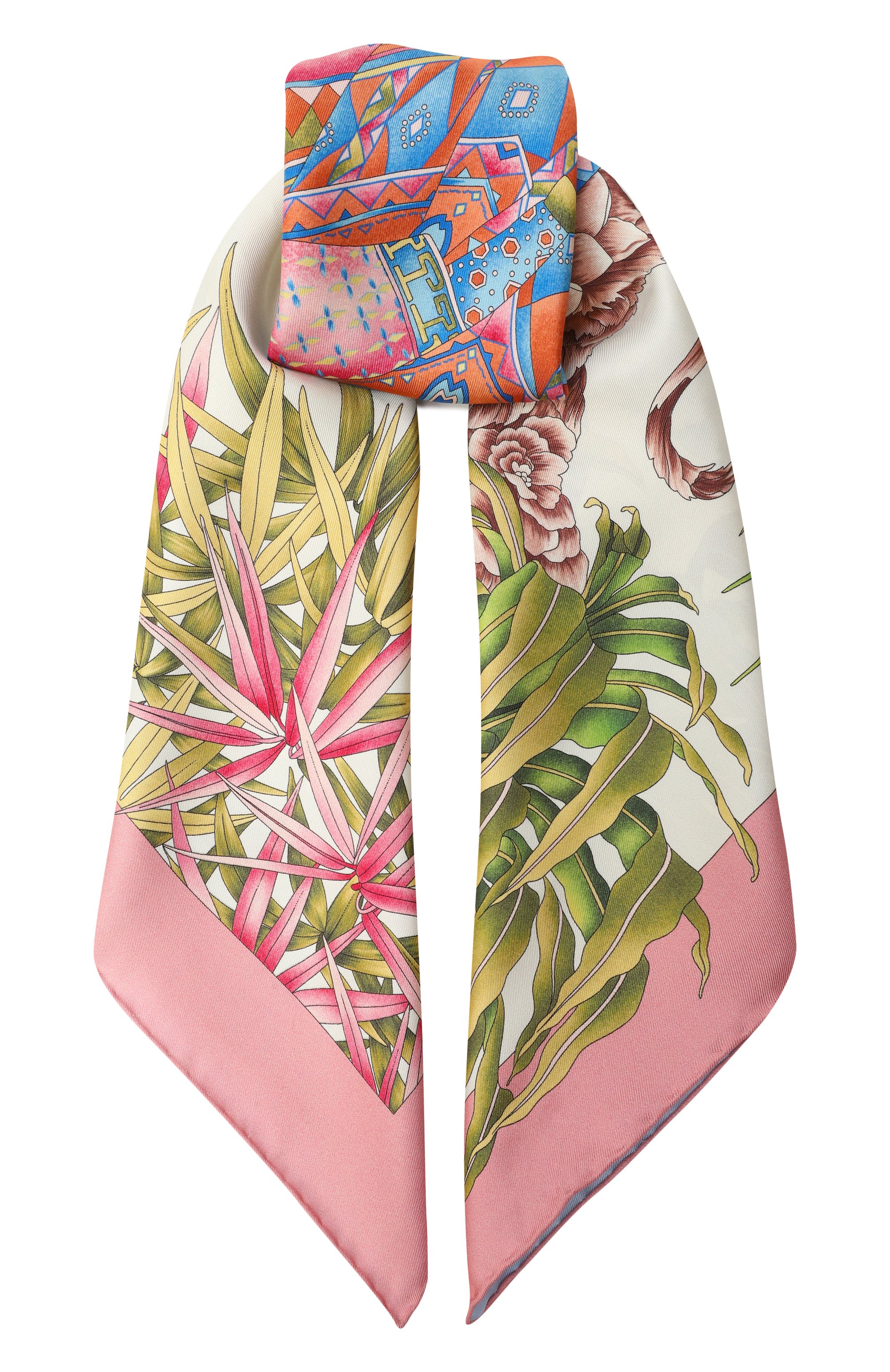 Шелковый платок FERRAGAMO, арт. 310118/756, фото 1