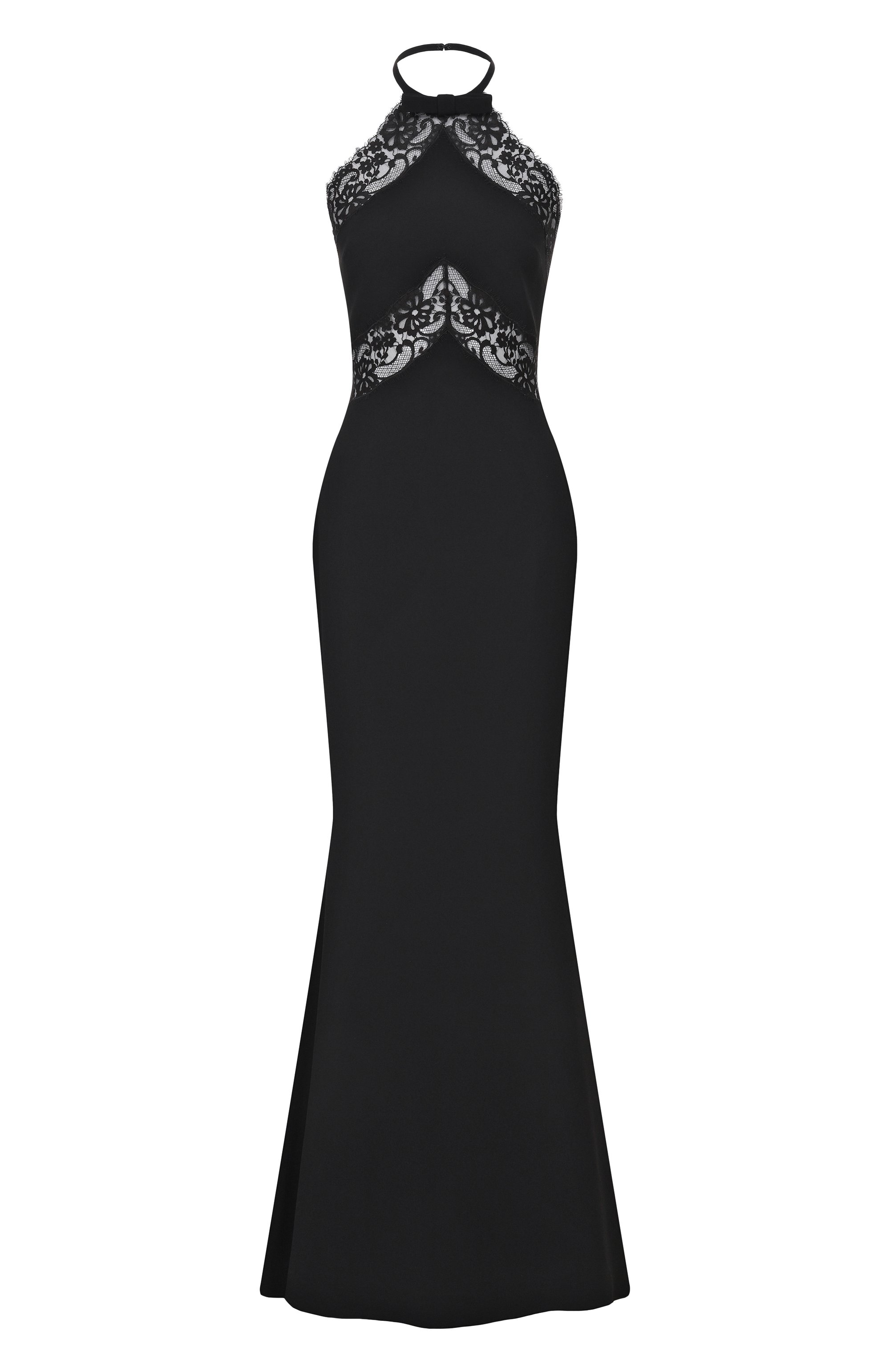 Платье из шелка и хлопка ELIE SAAB, арт. D0985NR26/CDL03, фото 1