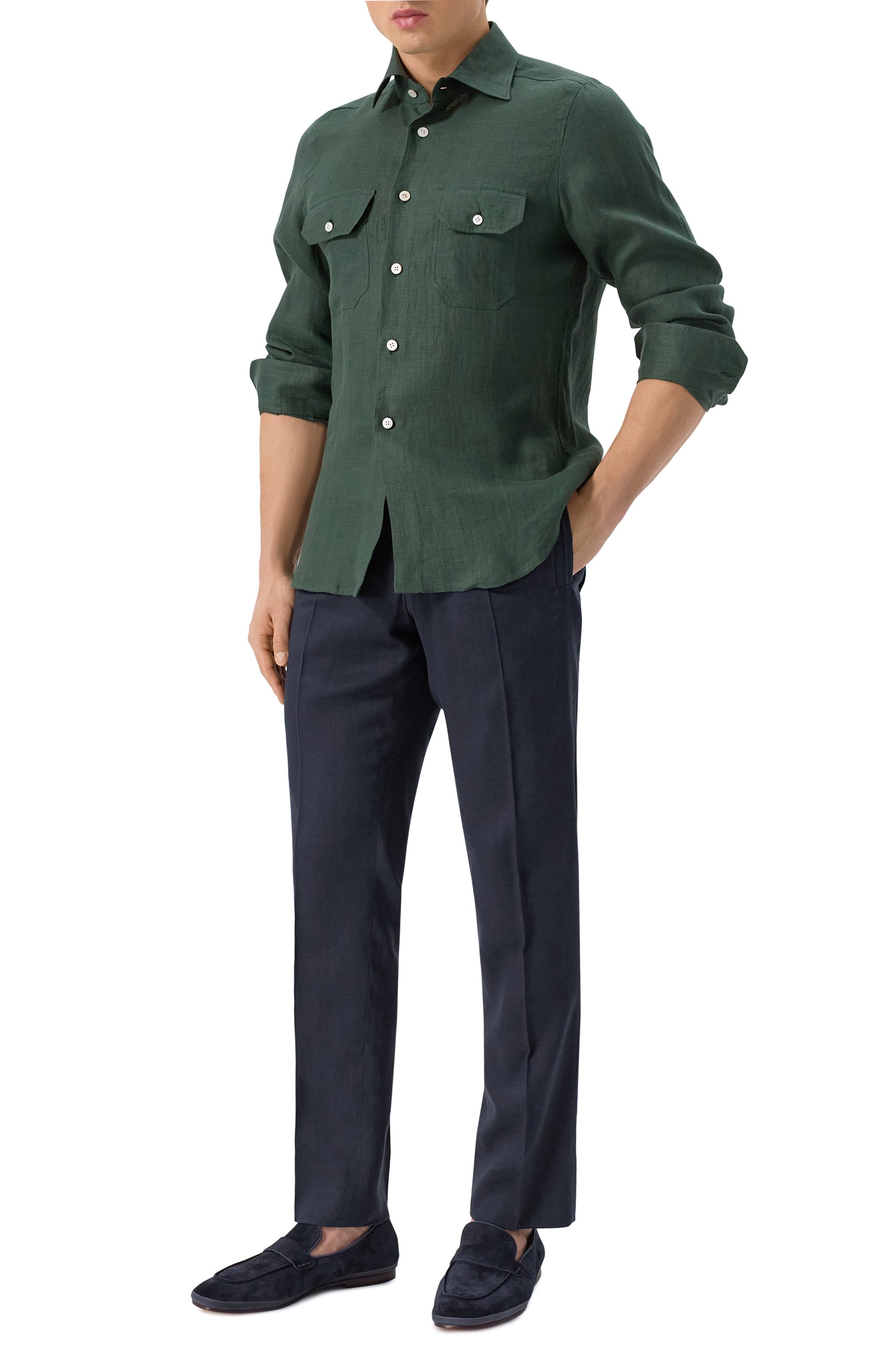 Замшевые лоферы ernest H`D`S`N BARACCO, арт. ERNEST.C.9*, фото 2