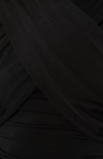 Платье из вискозы ELLYME черного цвета по цене 29000 руб., арт. 18031, фото 5 Платье из вискозы ELLYME, арт. 18031, фото 5