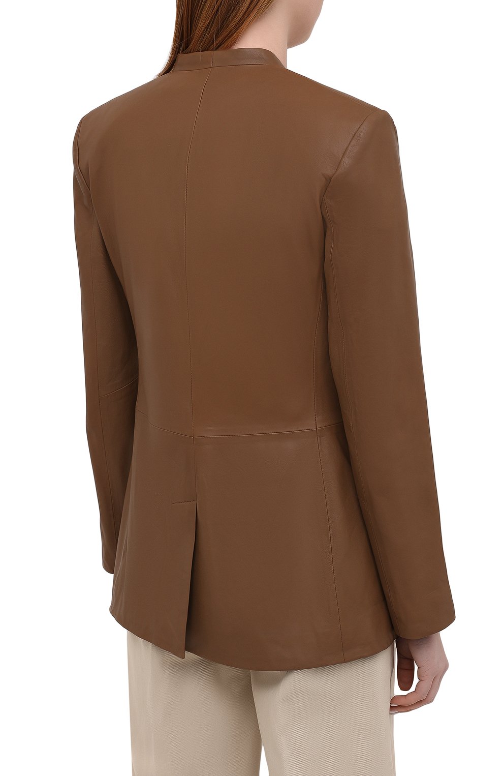 Кожаный жакет VINCE, арт. V720491334, фото 4