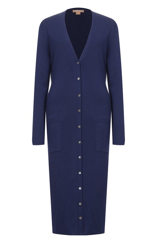

Кашемировый кардиган Michael Kors Collection, Синий