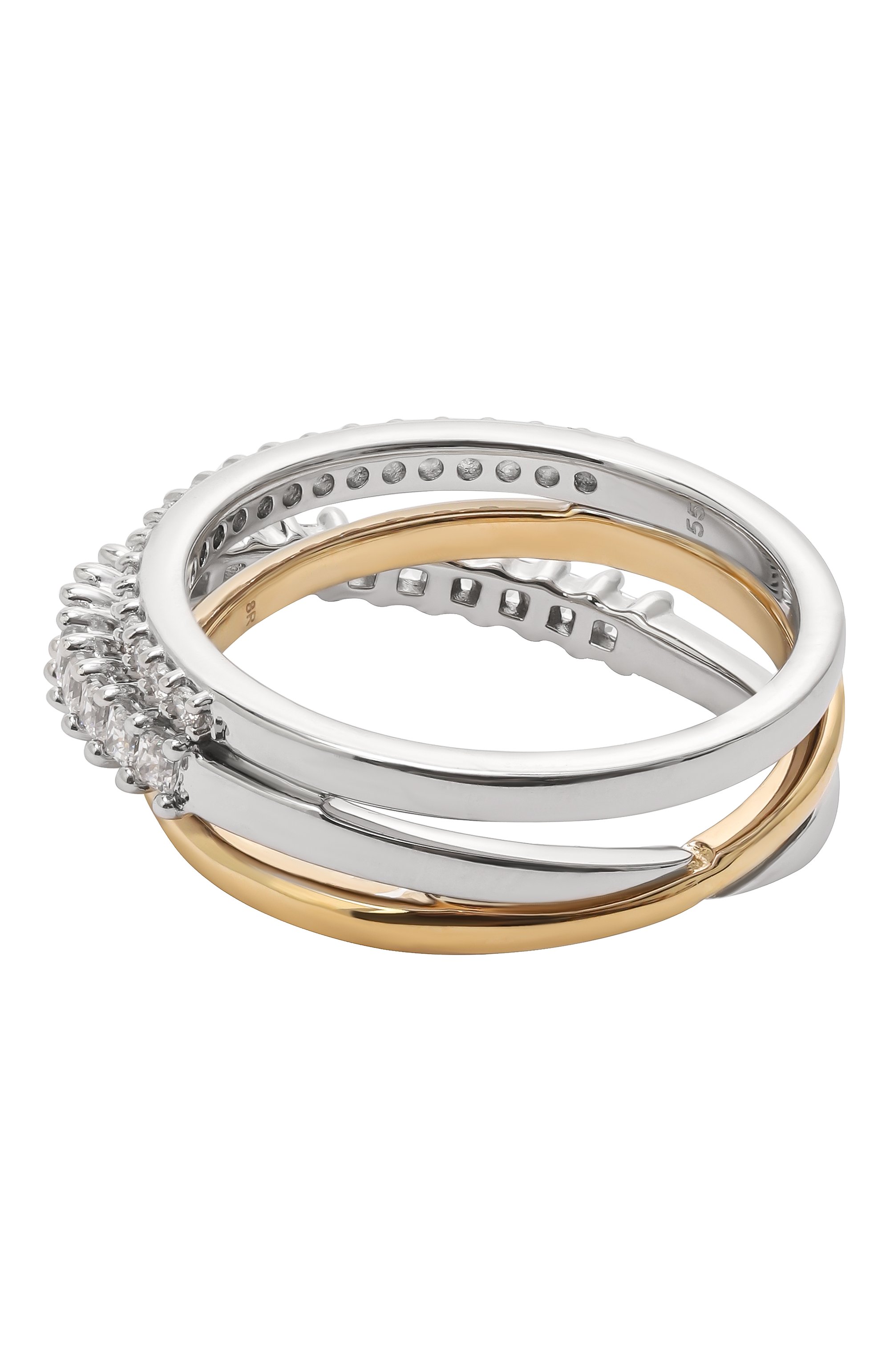 Кольцо hyperbola SWAROVSKI разноцветного цвета по цене 23500 руб., арт. 5714163, фото 3 Кольцо hyperbola SWAROVSKI, арт. 5714163, фото 3